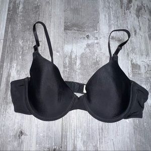 Sweet Nothings Black Lightly Padded Bra Size 38B